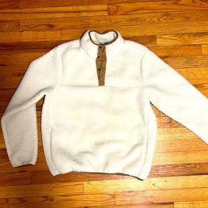 Lands End Sherpa Fleece Pullover